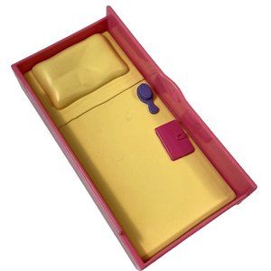 Fisher Price Loving Family Dollhouse Girls Pink Trundle Bed Bedroom Furniture